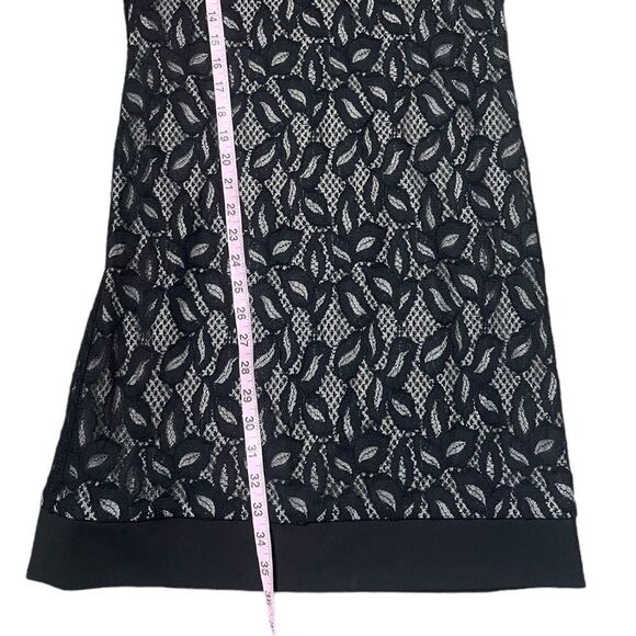 White House Black Market Lace Shift Dress Size 6 - Picture 8 of 12